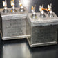 Siemens Klangfilm PIO capacitors 2x1uF/250V glass end seal two pcs 60s