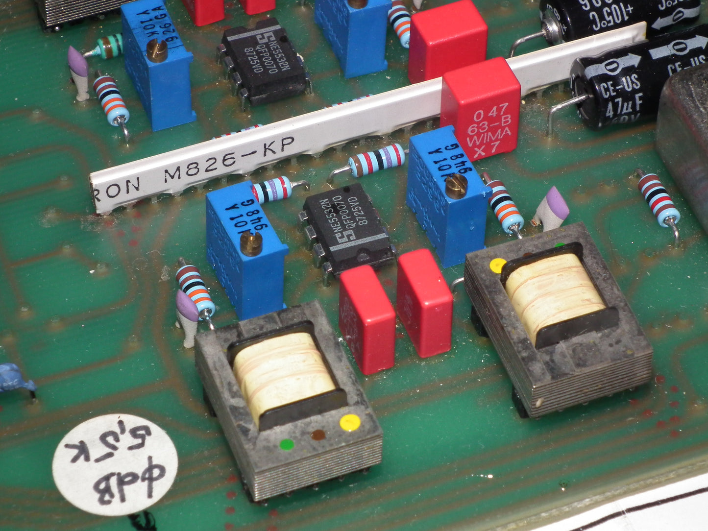 Studer Trennverstarker Module with 4 x 1.022.451 Transformer