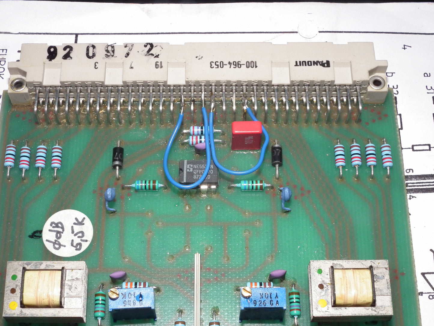Studer Trennverstarker Module with 4 x 1.022.451 Transformer
