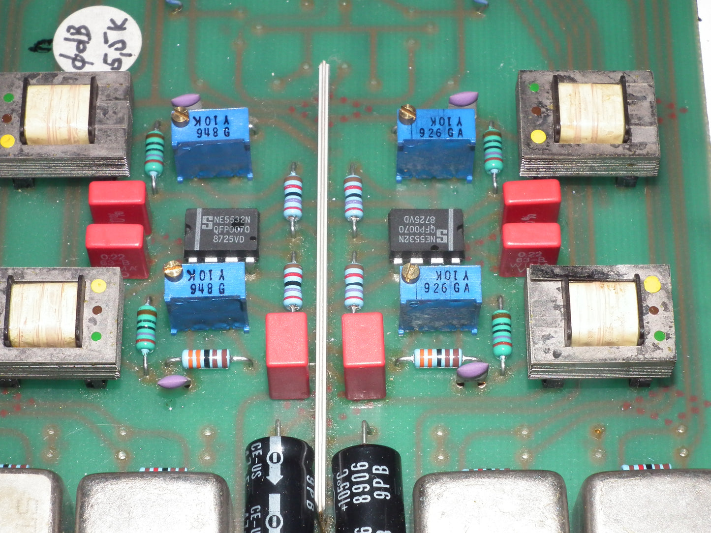 Studer Trennverstarker Module with 4 x 1.022.451 Transformer