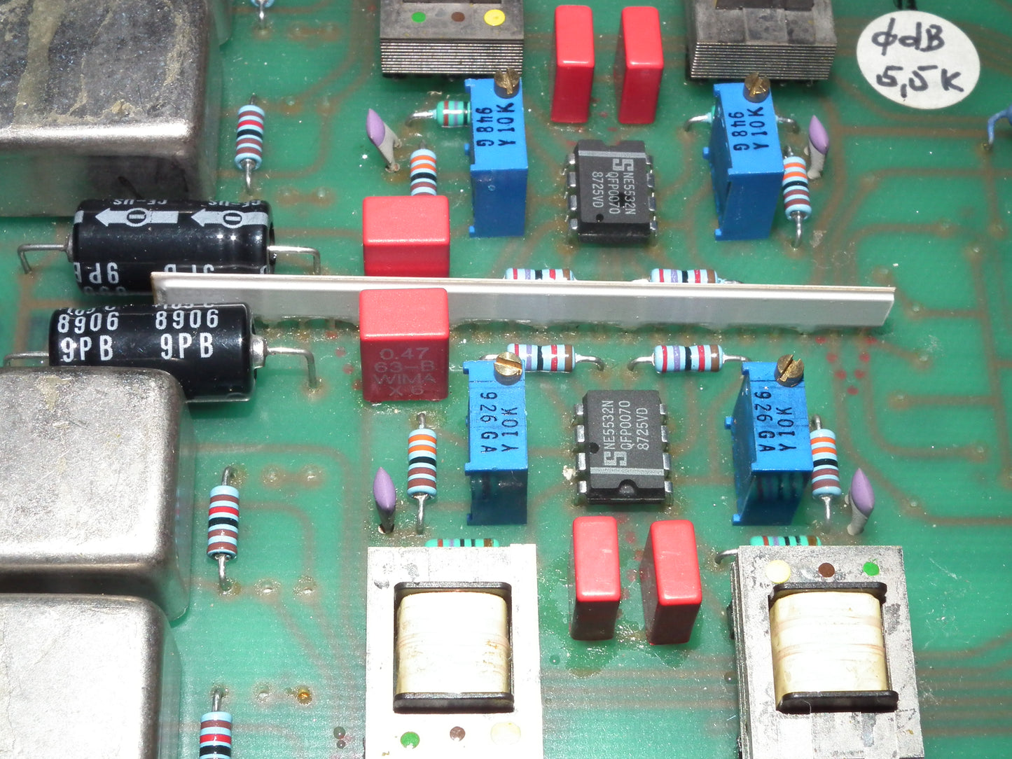 Studer Trennverstarker Module with 4 x 1.022.451 Transformer