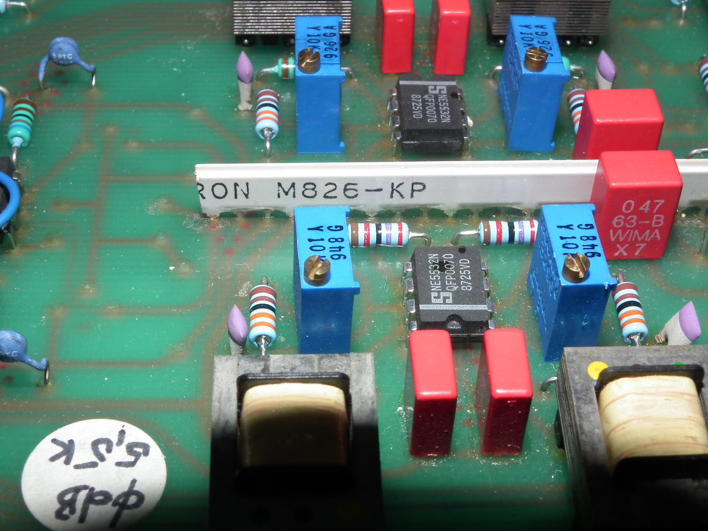 Studer Trennverstarker Module with 4 x 1.022.451 Transformer