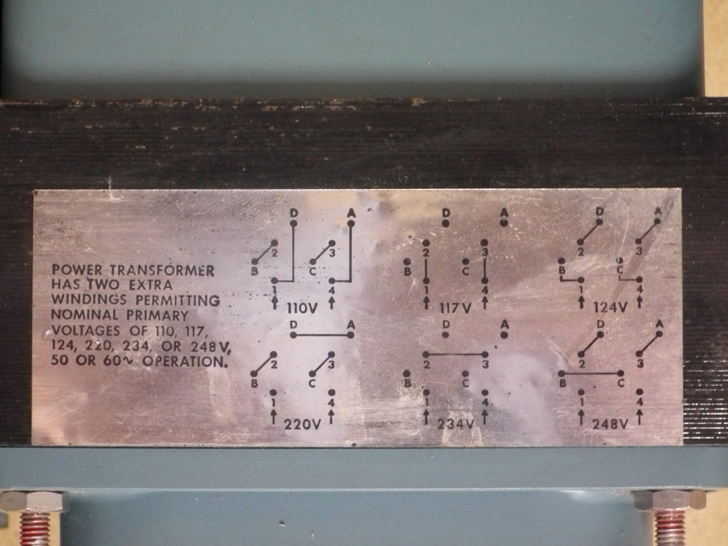 Tektronix 120-142 Power Transformer Tube Audio Amp Guitar