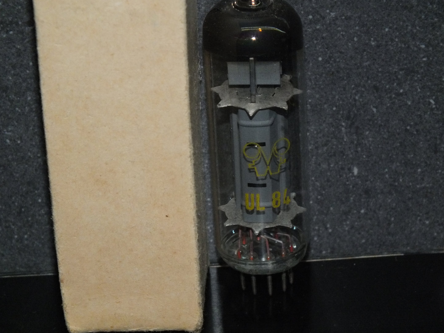 UL84 RFT 45B5 N119 NOS NIB tube audio pentode FOIL GETTER