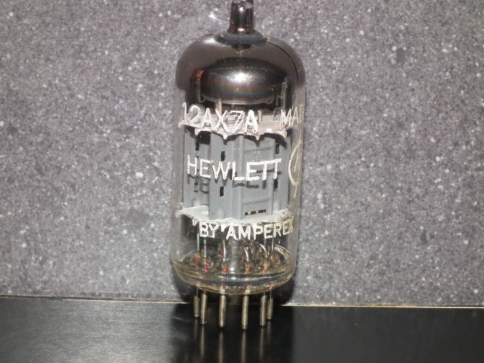 ECC83 12AX7 GE O Getter Made in U.S.A Amplitrex Tested 1 ECC83 12AX7 GE O Getter Made in U.S.A Amplitrex Tested 1