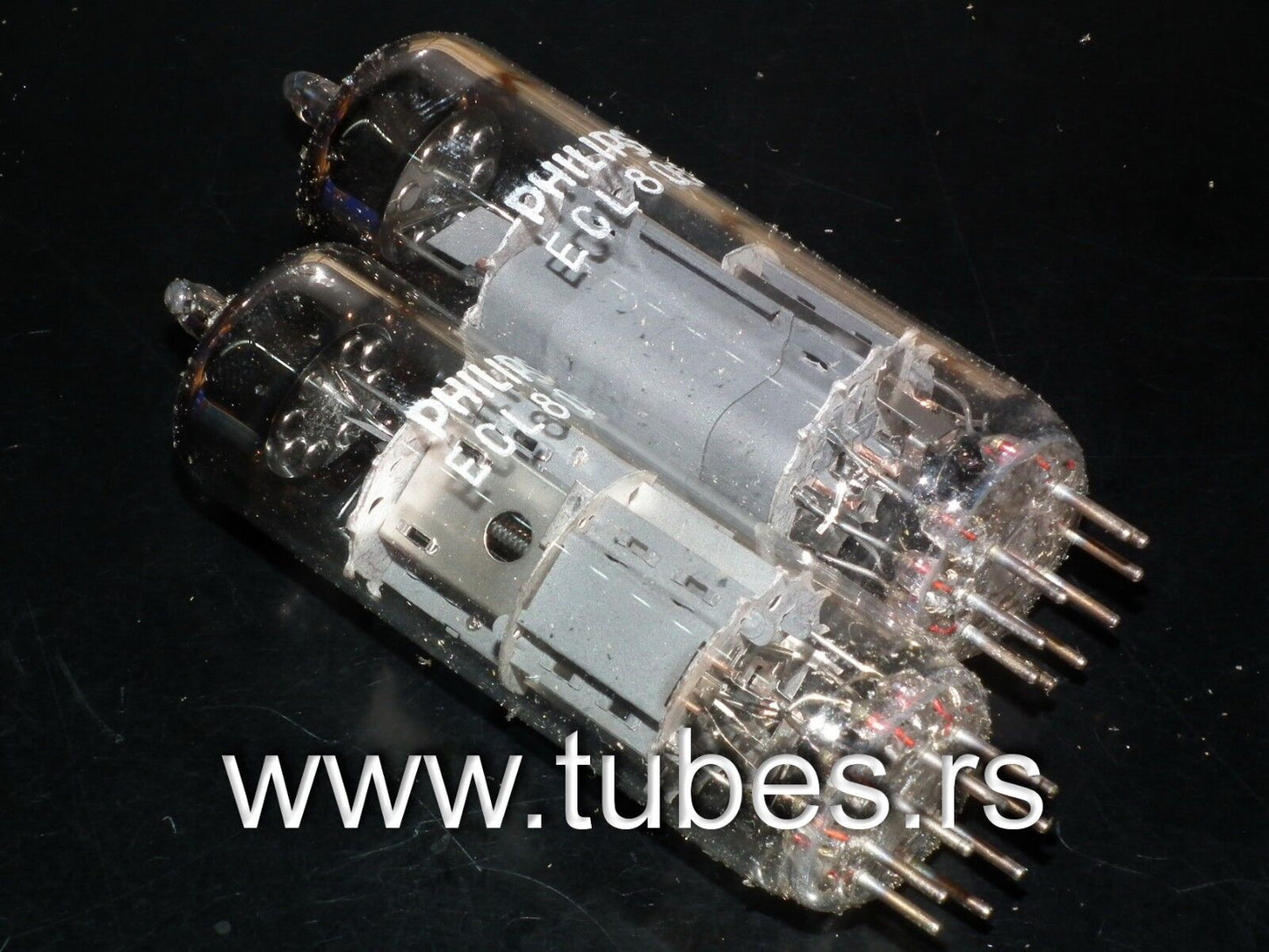 ECL805 Philips Holland 1969 Platinum Matched Pair NOS NIB (ECL85 sub)
