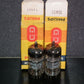 ECC81 12AT7 Mullard Blackburn rebranded Philips Matched Pair NOS NIB