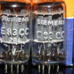 Platinum Matched Pair E83CC Siemens 6057 12AX7WA NOS NIB Strong Balanced