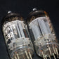 Matched Pair 12AU7 Philips ECC82 Long Anodes 17mm CrossFoil D Getter k63 1957 MP