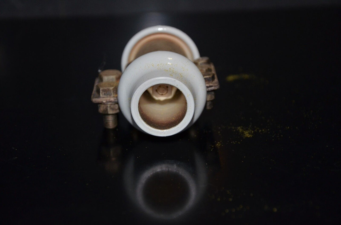 LCC France 220pF 8.5KV doorknob capacitor for professional broadcast & ham radio