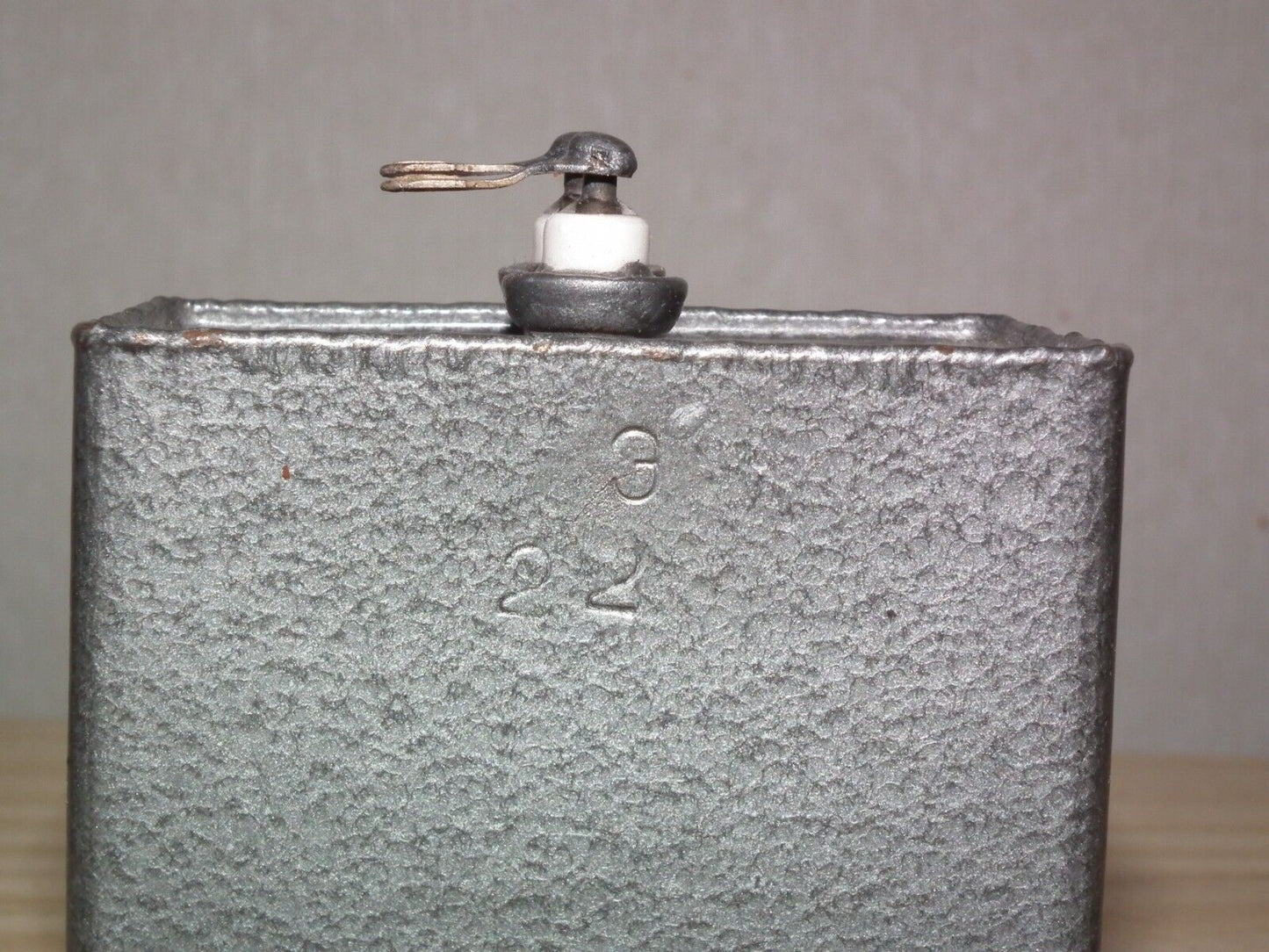 NOS PIO Capacitor 2mfd 400V 2u Paper in Oil BGT Soviet made in 70s