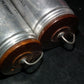Two NOS vintage PIO capacitors 1 uF / 500V Ducati Italy Paper In Oil