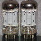 Matched Pair 12AU7 Philips ECC82 Long Anodes 17mm CrossFoil D Getter k63 1957 MP