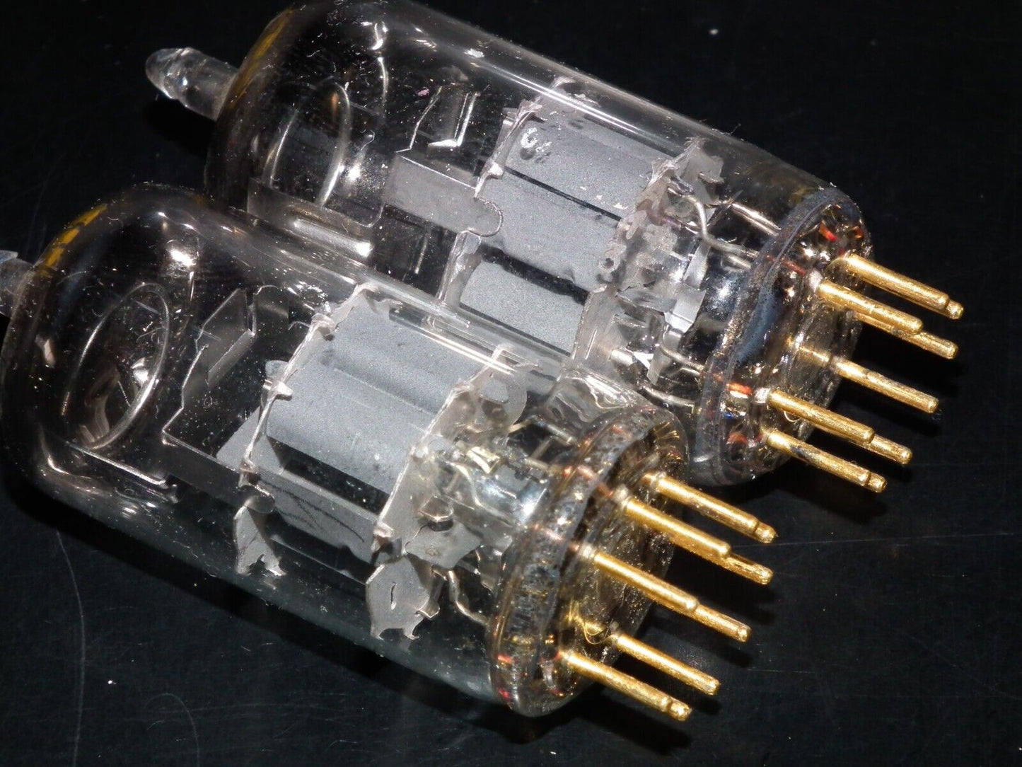 Platinum Matched Pair Siemens E88CC Used Tested NOS GRAY SHIELD A01 MP3