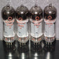 Platinum matched pair 6P43P-E Reflektor ( EL86 6CW5 )  NOS tube audio pentode