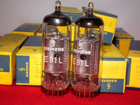 E81L 6686 NOS NIB Valvo Hamburg (rebranded Siemens) Gold Pins