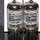 Matched pair ECC83 SQ Ultron 12AX7 Philips NOS 100% tested very strong