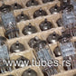 ECC83 12AX7 Siemens Halske NOS Platinum Matched Pair Munich tube plant 1967