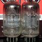 12AX7A RCA ECC83 Matched Pair 1960 Used tested 90% of NOS balanced sections