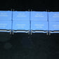 Four (4psc) vintage NOS MKP capacitors 120nF 250V Philips Polypropylene Film 379