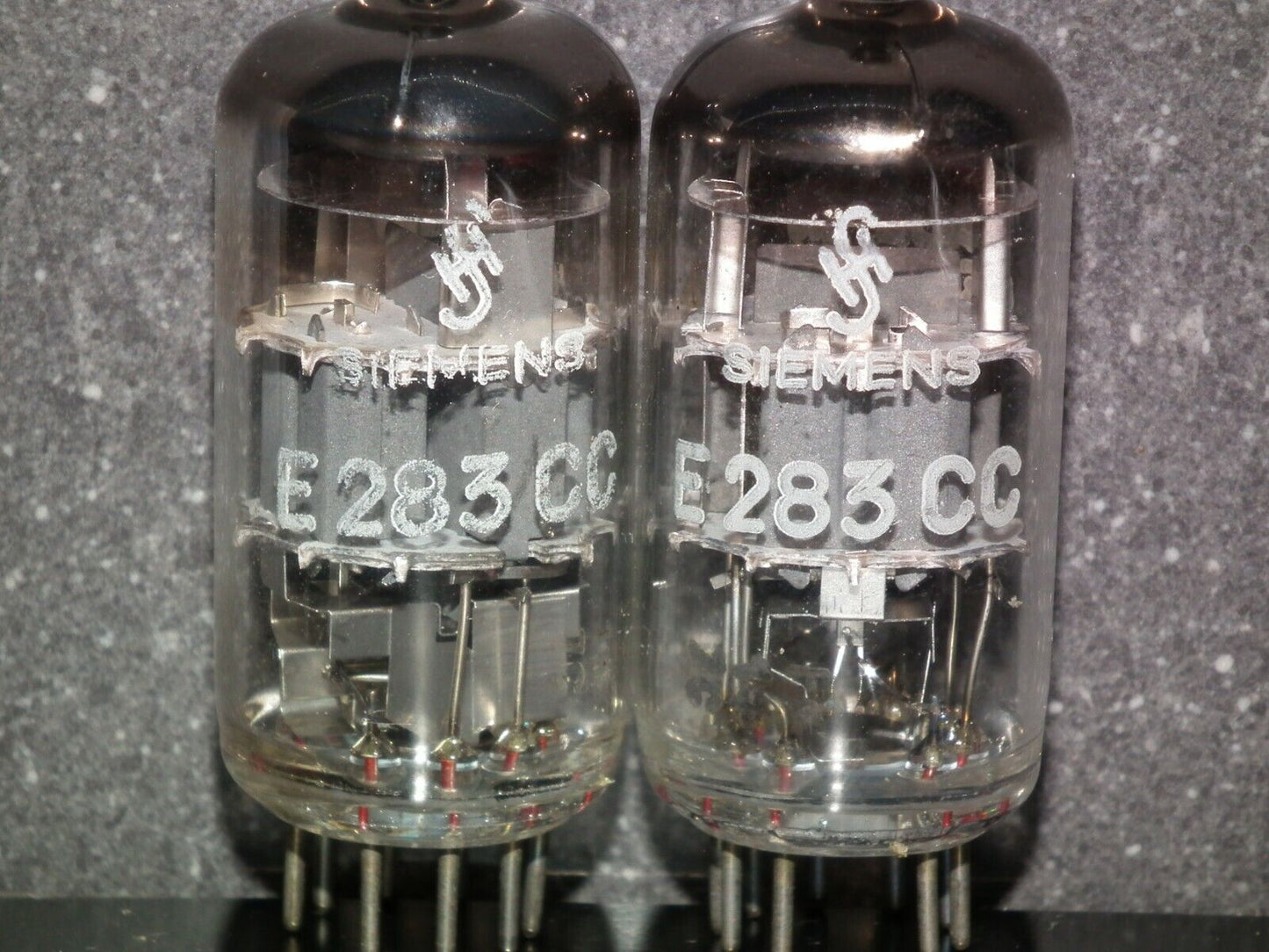 E283CC Siemens Platinum Matched Pair Pullouts NOS tested, balanced, low noise