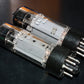 EL34 Siemens 6CA7 NOS NIB Platinum Matched pair WELDED PLATES OO getter EI Nis
