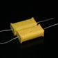 Two vintage NOS PHILIPS MKC 344 Capacitors 1mfd / 250V Chicklet Tube Audio 1u