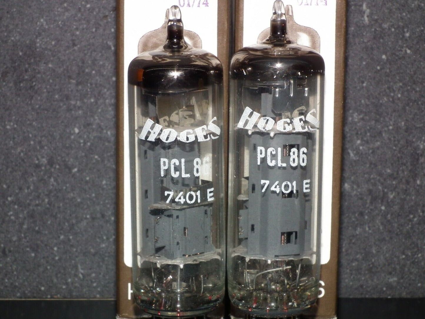 Platinum Matched Pair PCL86 14GW8 Hoges NOS NIB
