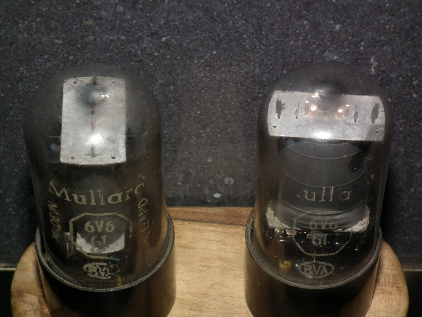 Matched Pair 6V6GTMullard G. Britain USED tested 95% Great Sounding 6V6