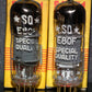 E80F Philips 6084 Matched Pair RARE D GETTER Pinched Waist Heerlen 1957 NOS NIB