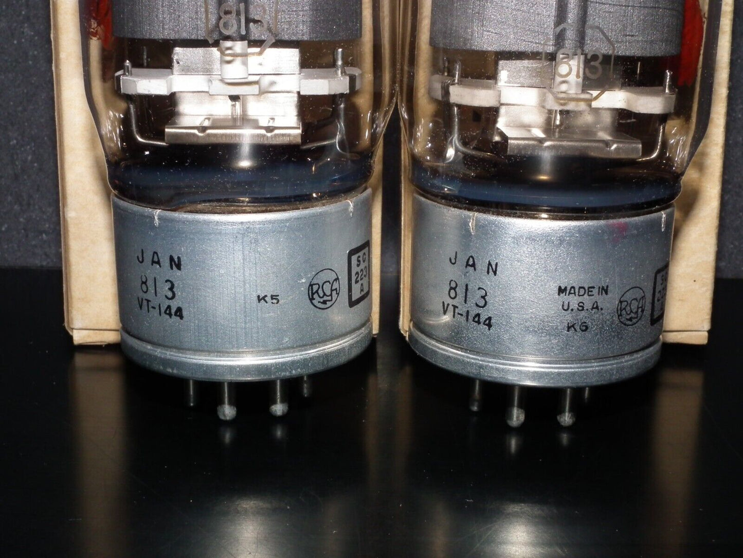 813 RCA VT-144 Matched Pair NOS NIB
