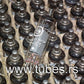 Platinum matched quad PL81 21A6 EI Philips NOS tube pentode N152