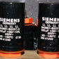 Vintage electrolytic capacitor 220uF 250V Siemens West Germany 1989 Long Life