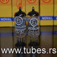Matched Pair ECC82 12AU7 EI Yugoslavia Telefunken Long Smooth Plates 17mm NIB