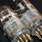 7308 Amperex E188CC RARE gray shield, matched pair tested NOS, gold pins 1961 P2
