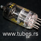ECC84 RFT Germany NOS ring getter, Germany 60s