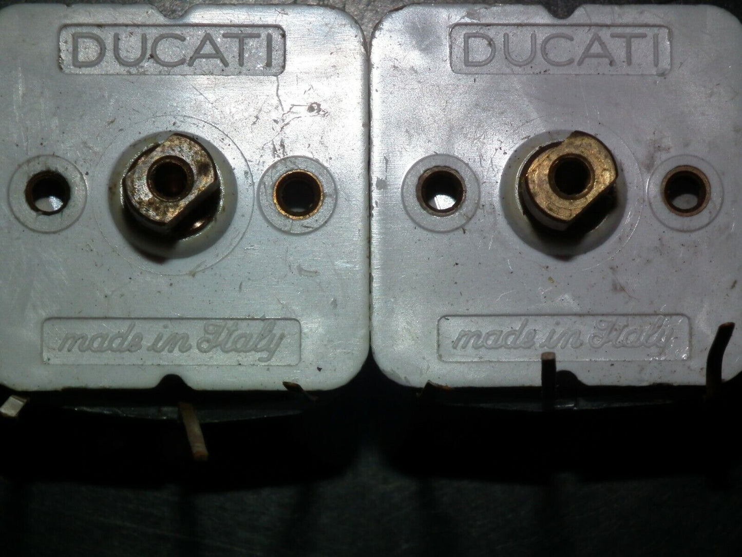 One variable film capacitor DUCATI 2 x (20pF - 150pF) NOS Vintage Item from 60s