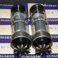 Platinum matched pair EL6 4699 Mazda Philips rebranded Tungsram, RARE Metal Base