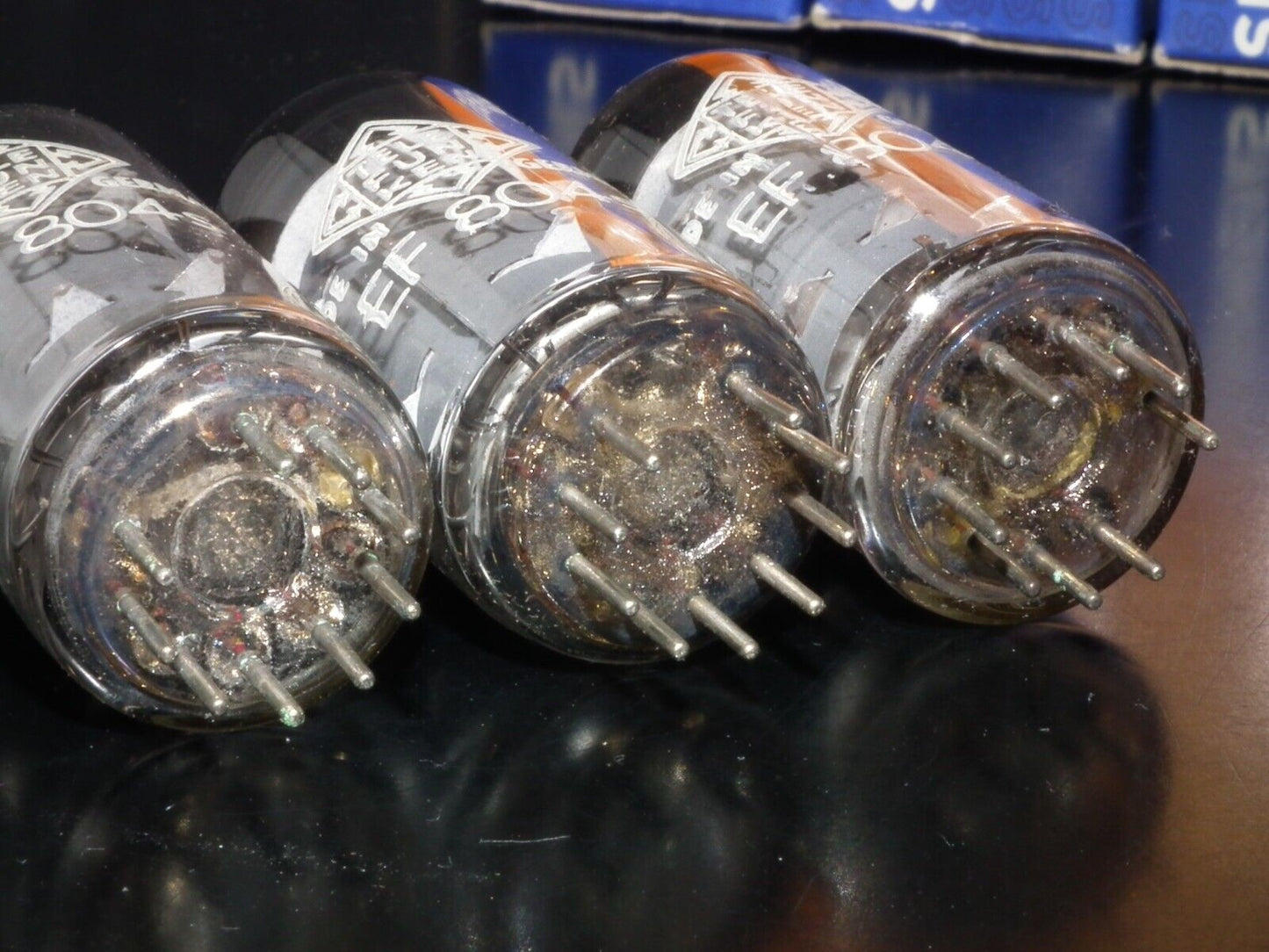 Telefunken EF804S NOS NIB Microphone pentode, low noise, no microphonics Siemens