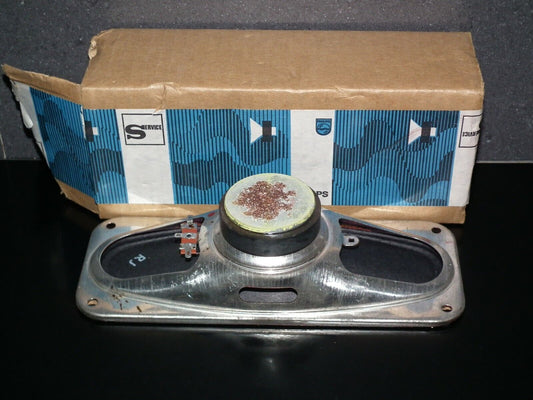 NOS Vintage Philips Loudspeaker from 70s, 4 ohm, service packaging