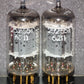 Platinum Matched Pair 6211 Telefunken ~ECC82 Tested NOS DB Gold Pins ULM ECC802S
