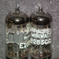E283CC Siemens Platinum Matched Pair NOS, rebranded Philips, balanced, low noise
