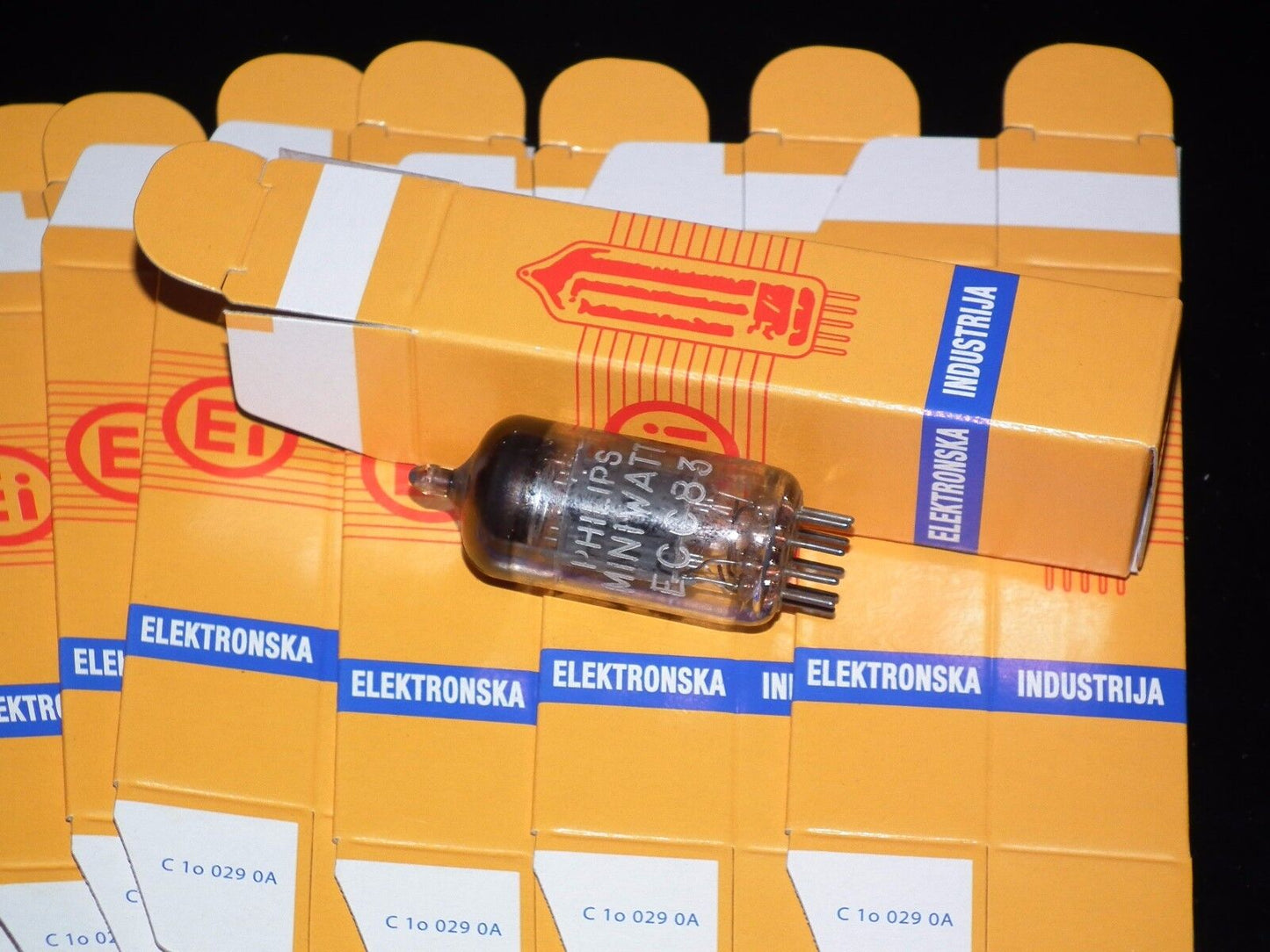 16 pcs EI Yugoslavia Tube Boxes for Audio tubes ECC81 ECC83 E88CC EL84 ECC803S