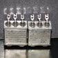 Two vintage Siemens PIO capacitors 2x0.25 uF 300V Klangfilm tube audio 60s NOS