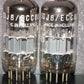 6DJ8 ECC88 Amperex Holland Matched Pair Used Tested 125% Dual Stage Getter