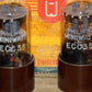Mullard ECC35 6SL7GT NOS NIB Matched Pair Brown Base D Getter Blackburn 1958