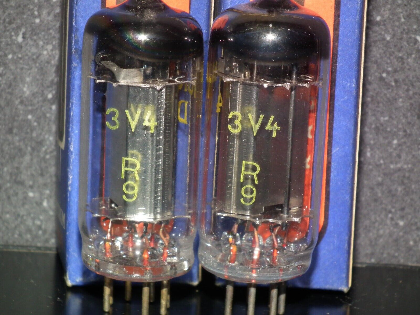 DL94 Tungsram 3V4 NOS Platinum matched pair rare old type