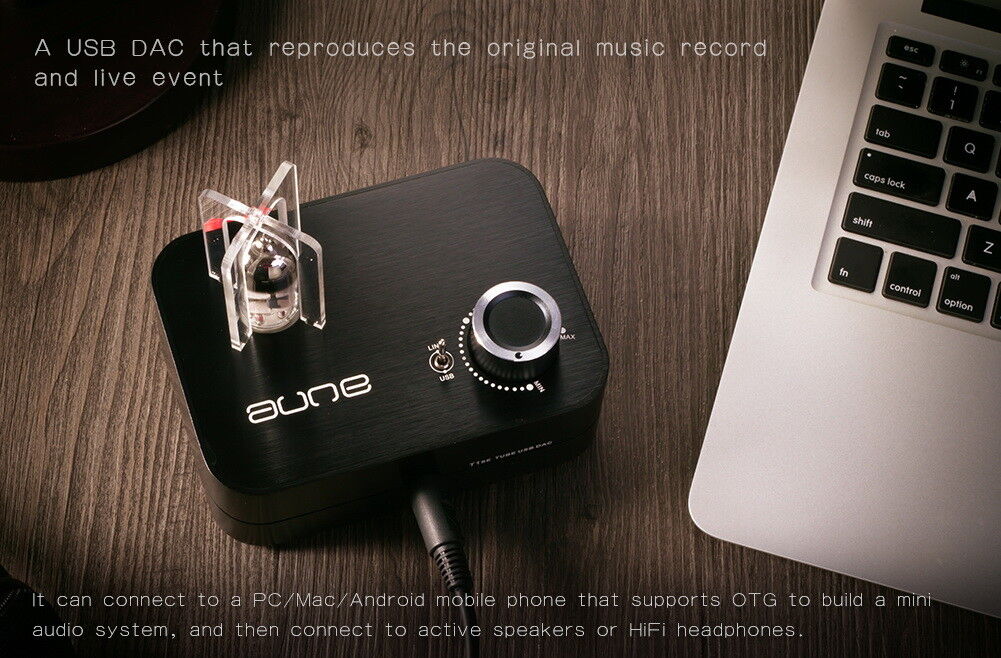 AUNE T1 SE (MK3) Tube USB DAC Headphone AMP 24bit 192KHz DSD