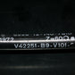 NOS vintage Siemens cable 30cm with professional connectors Z=60ohm Radio TX RX