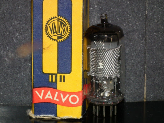 EF86 Valvo Hamburg 6267 NOS NIB Rare D Getter Bottom Code Hamburg 1958